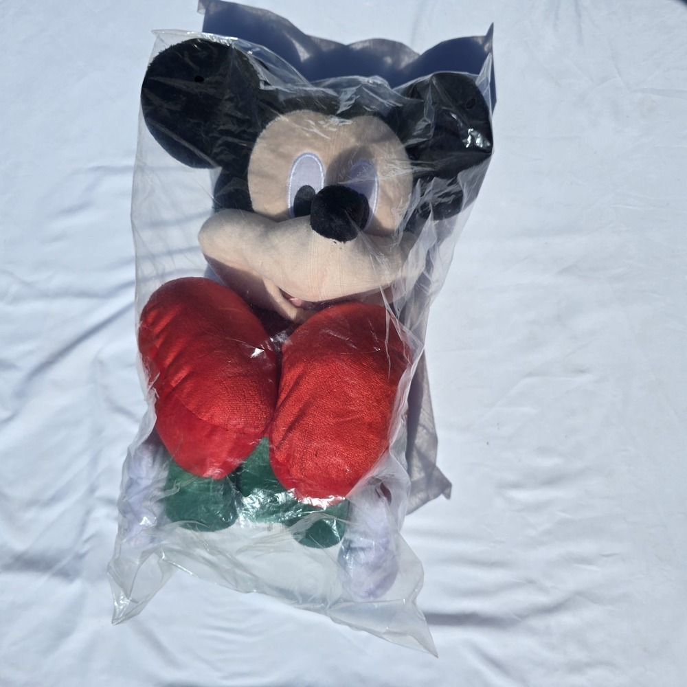 Mickey Mouse "Disney Holiday 2020 Christmas Theme" 22" Plush - Brand New